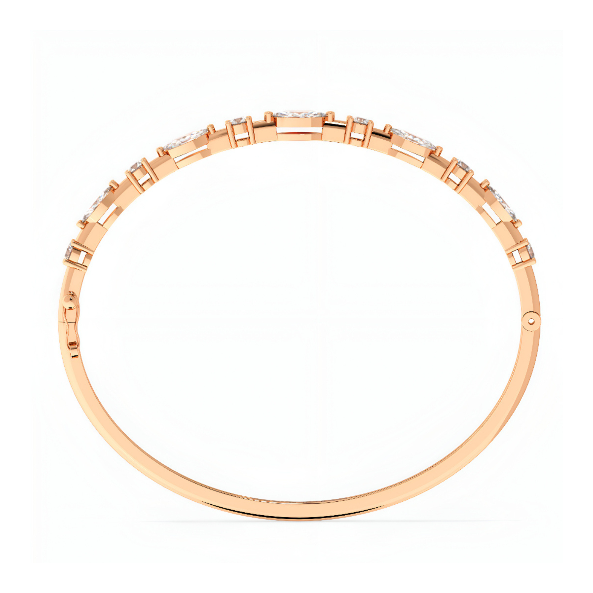 Princess Tiara Diamond Bracelet