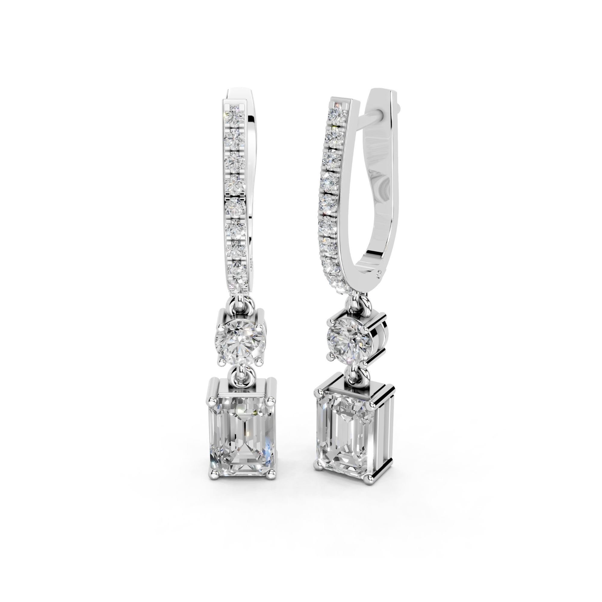 2.6 Carat Cosmic Allure Emerald Drops