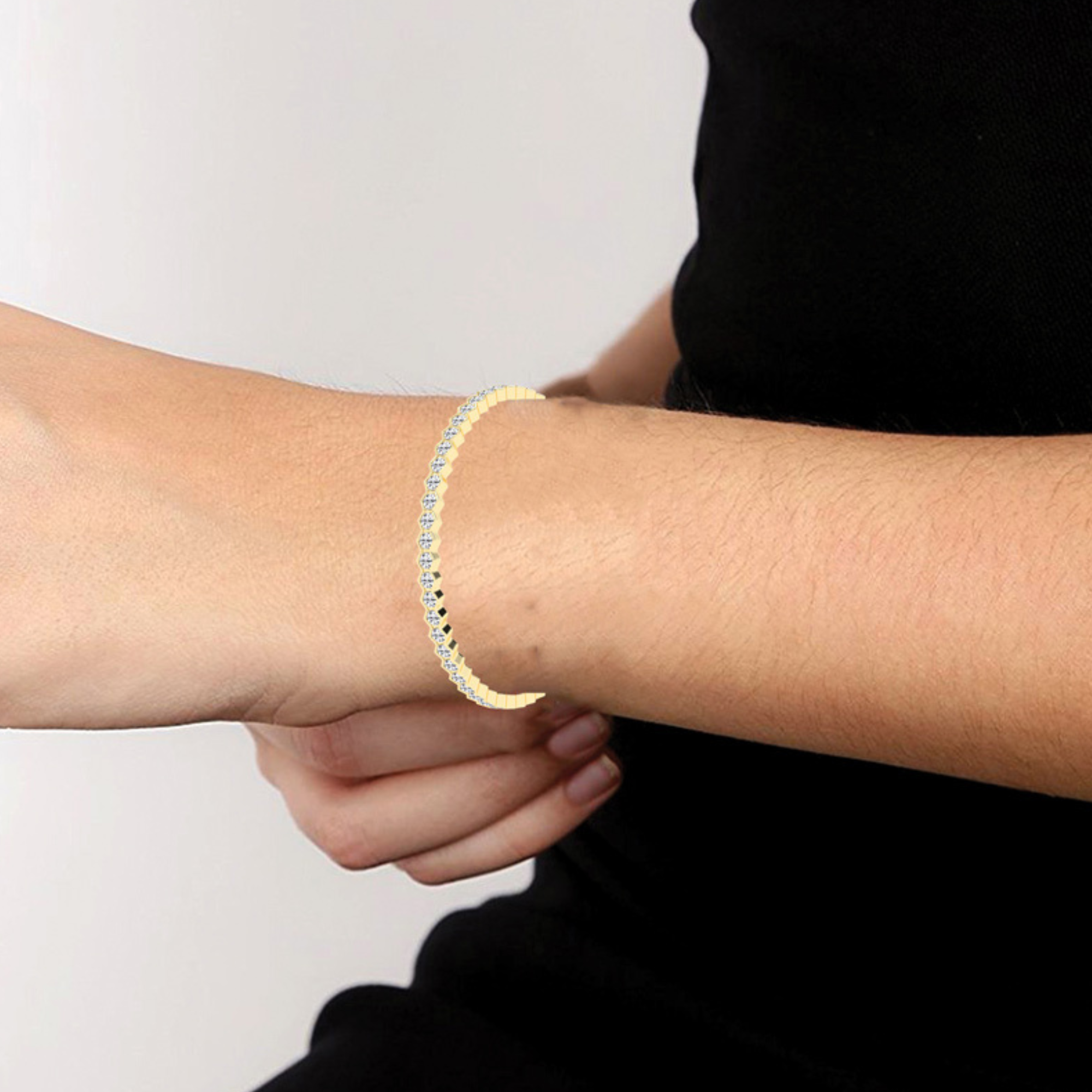 Taj Luster Diamond Bangle