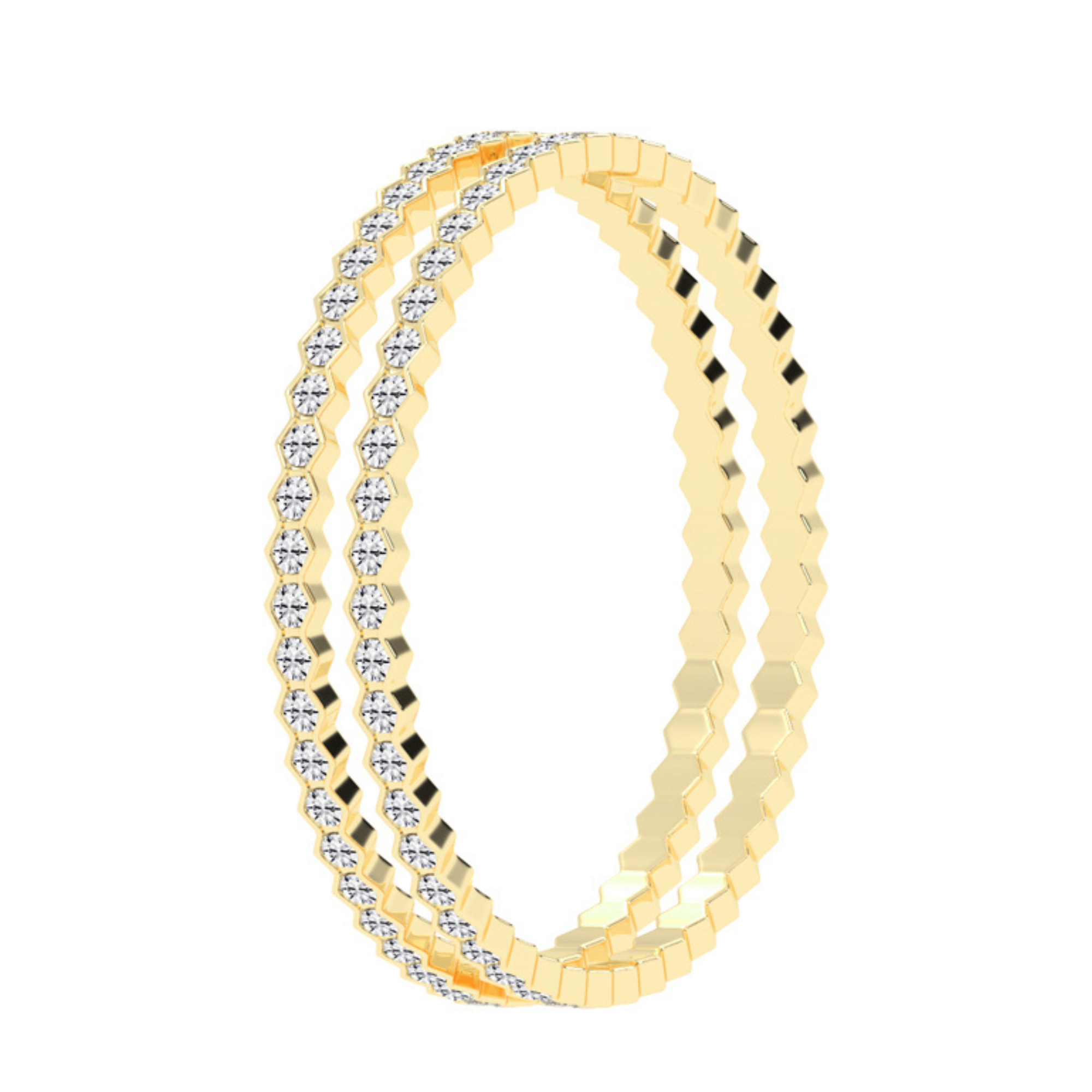 Taj Luster Diamond Bangle