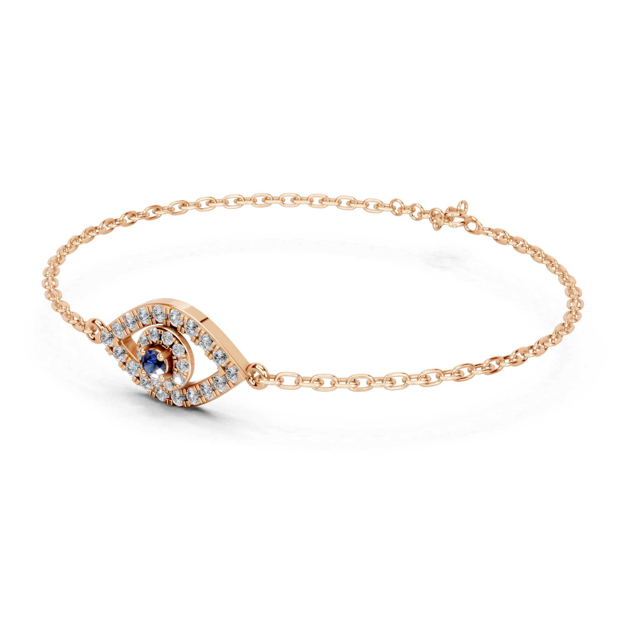 Evil Eye Diamond Bracelet