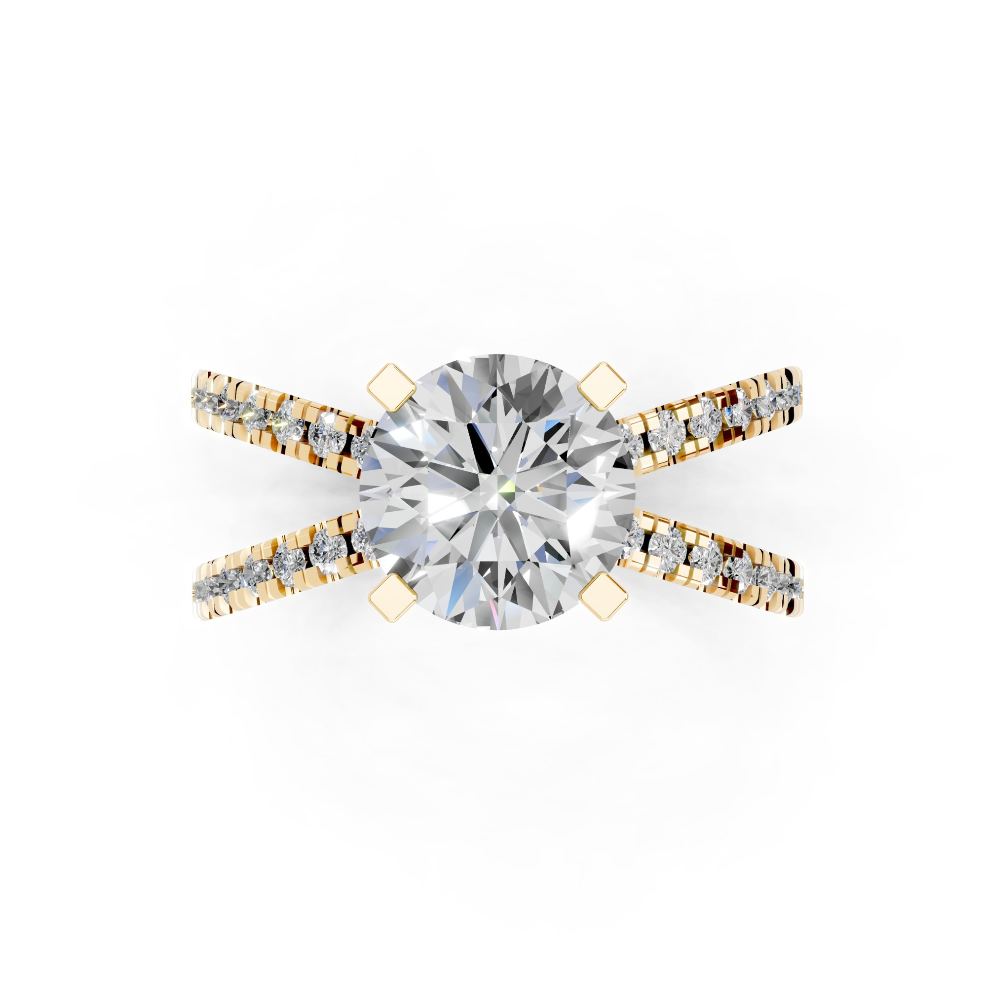 Klarissa Classic Round Diamond Ring