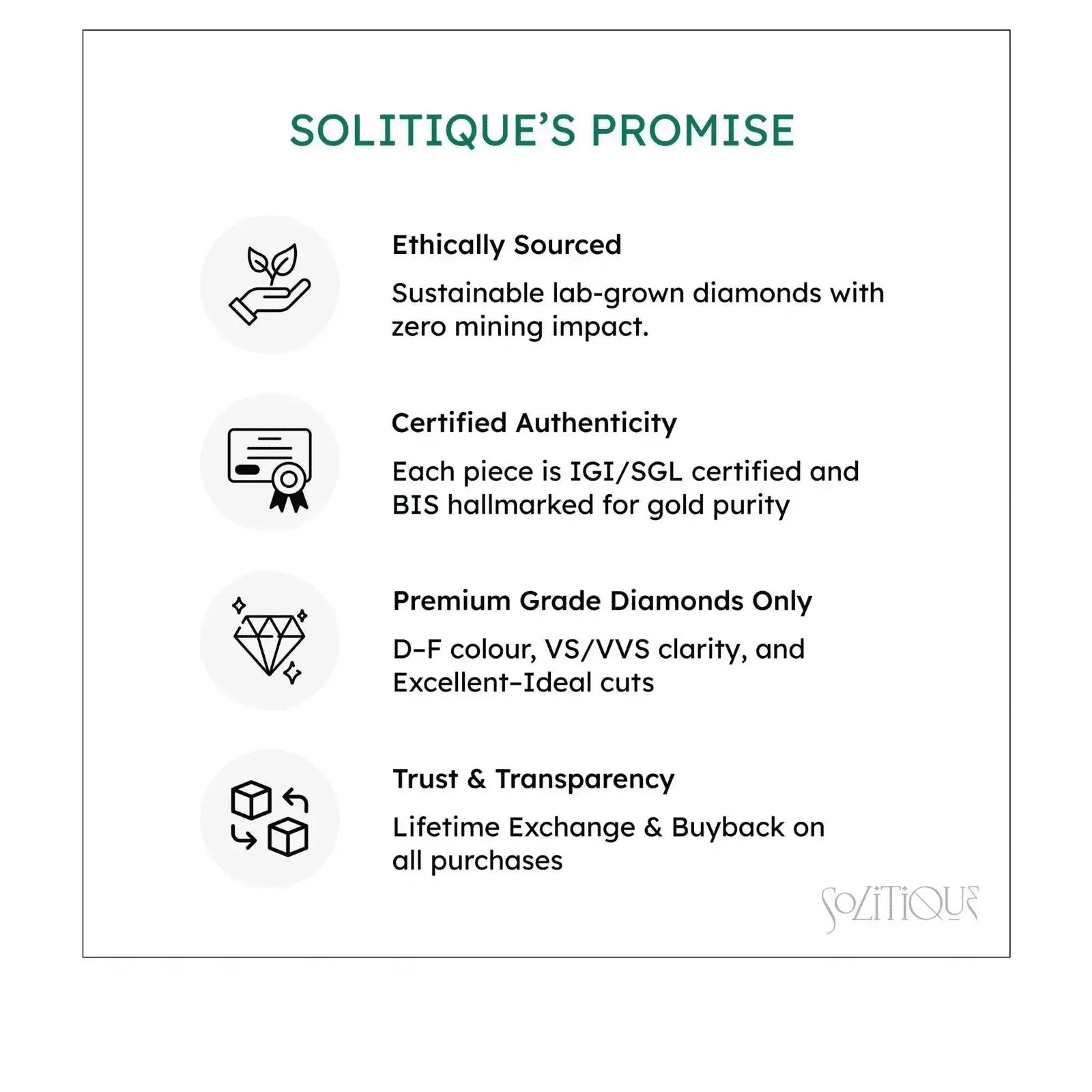 2 CT Statement Solitaire Stack