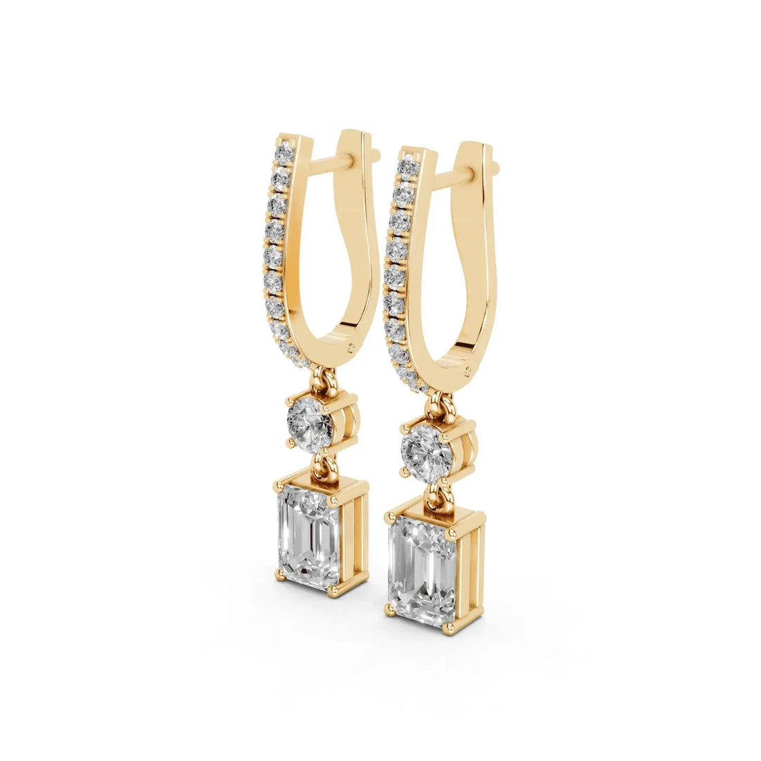 2.6 Carat Cosmic Allure Emerald Drops