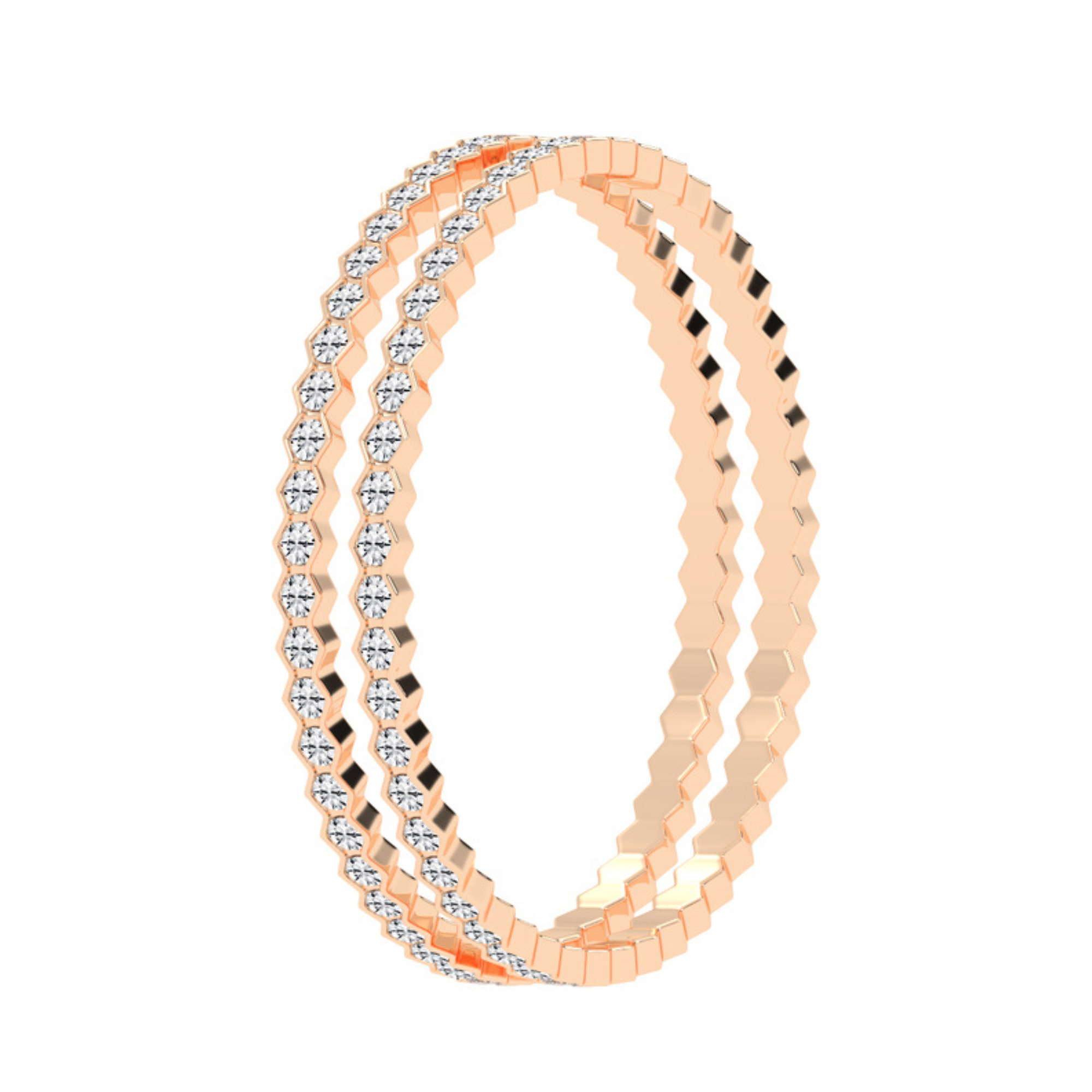 Taj Luster Diamond Bangle