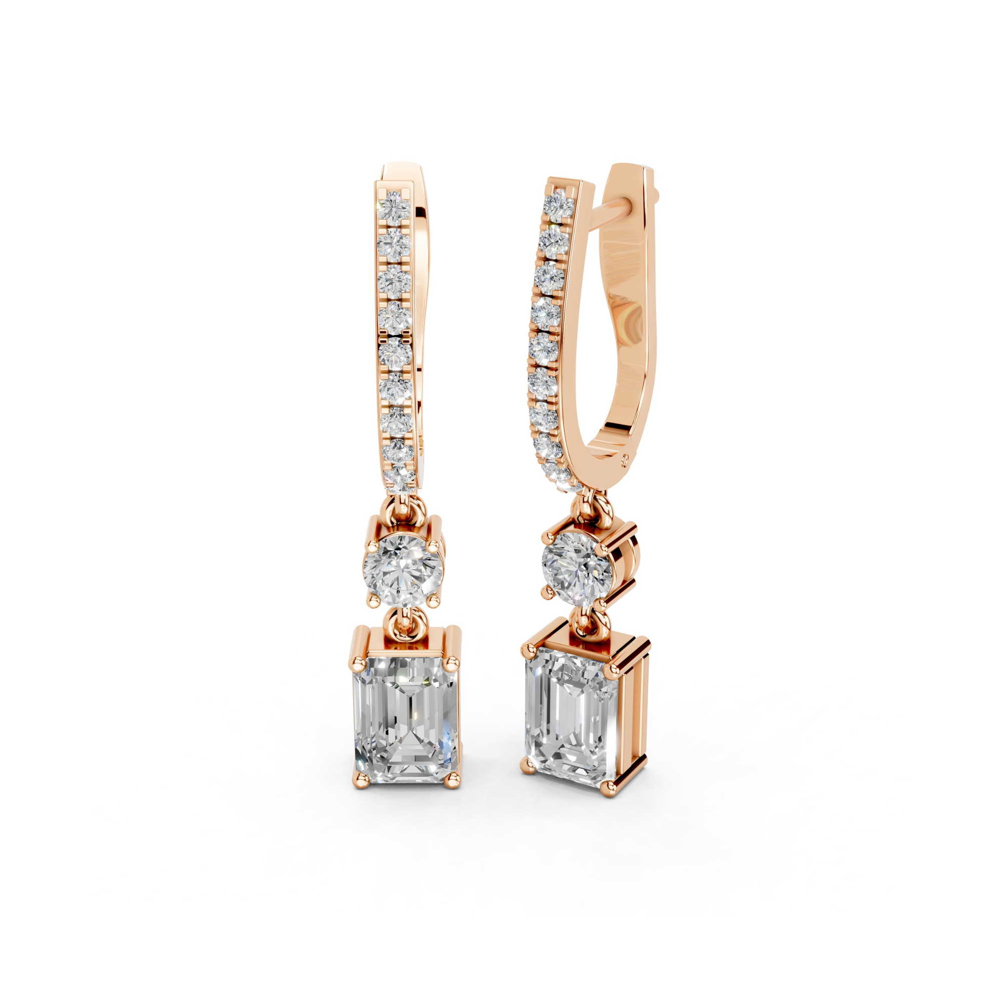 2.6 Carat Cosmic Allure Emerald Drops