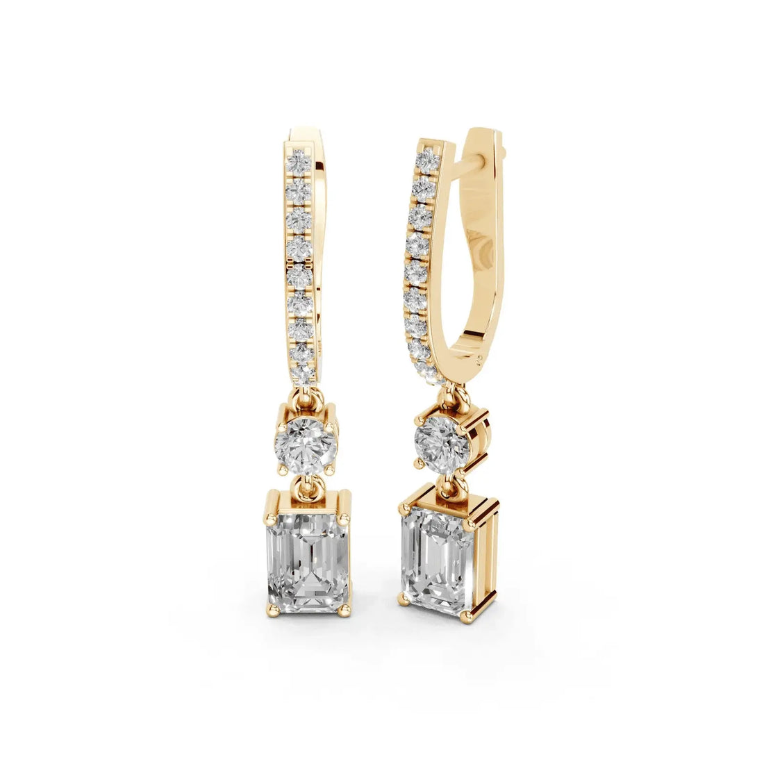 2.6 Carat Cosmic Allure Emerald Drops
