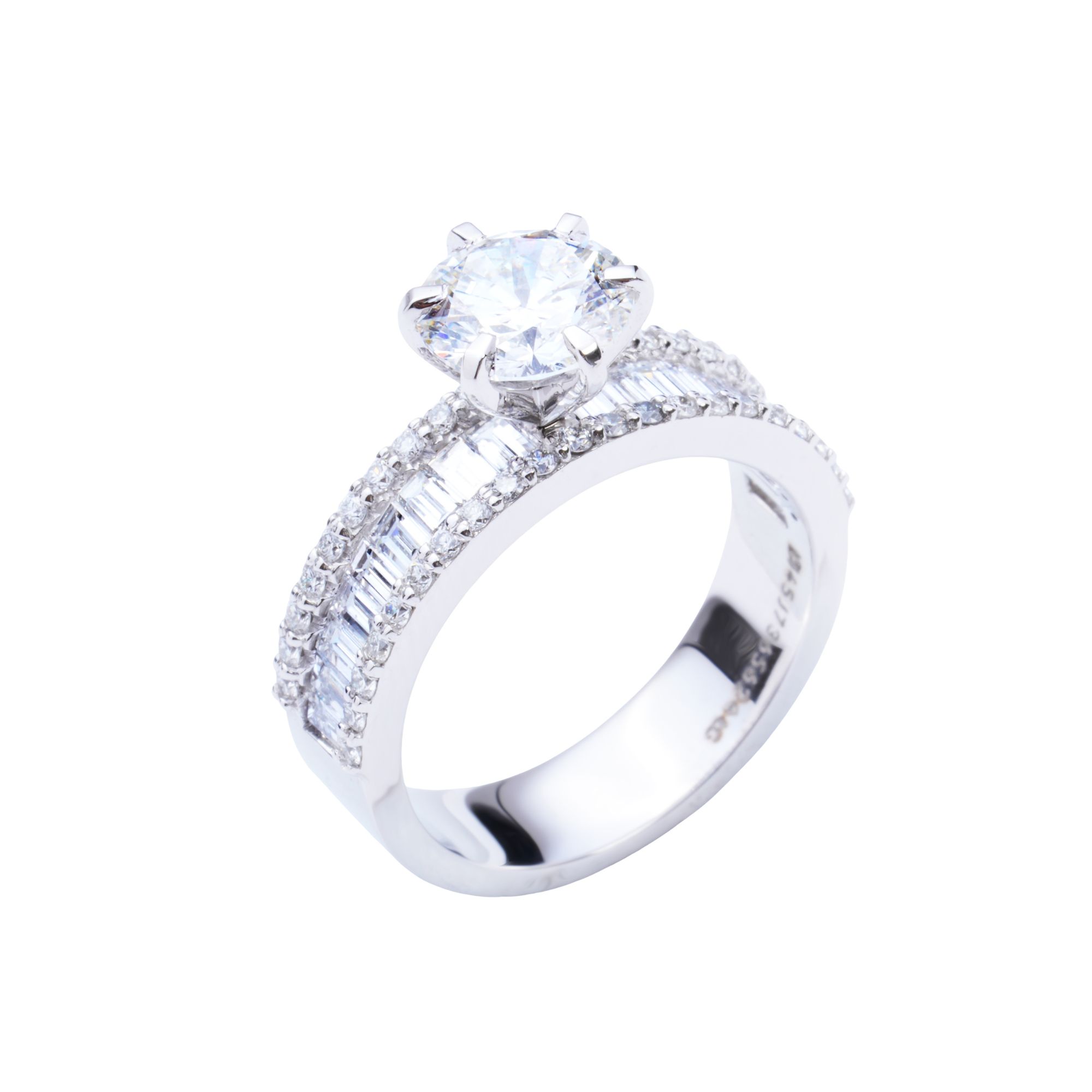 1.5 CT Astral Round Engagement Ring