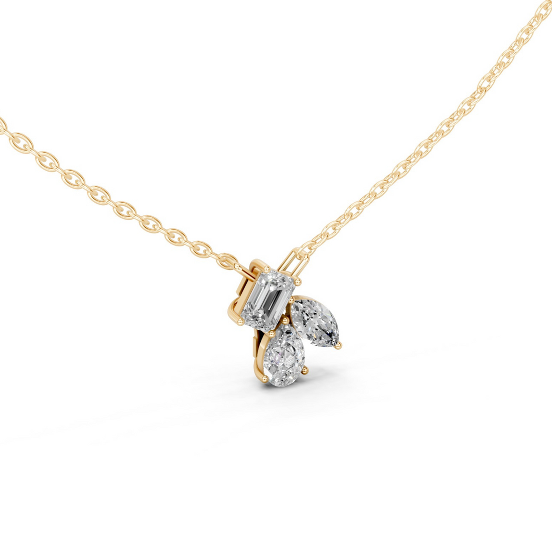 Trio Nova Diamond Pendant