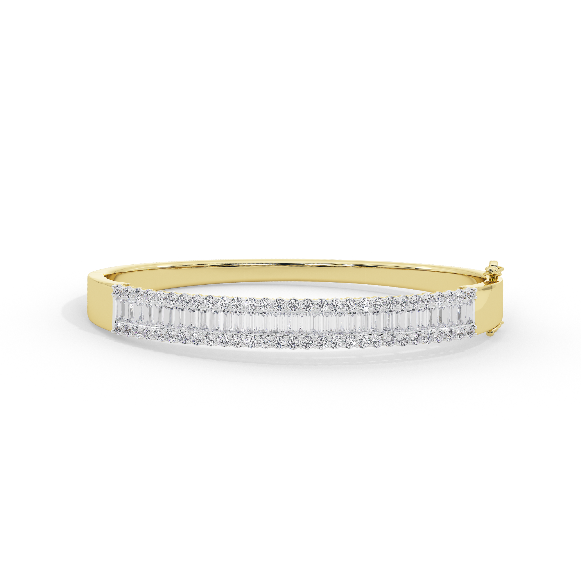 Baguette Symphony Diamond Bracelet