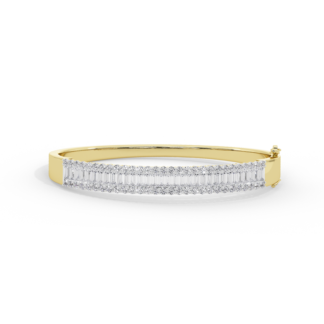 Baguette Symphony Diamond Bracelet