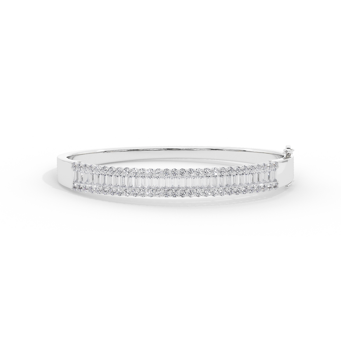 Baguette Symphony Diamond Bracelet