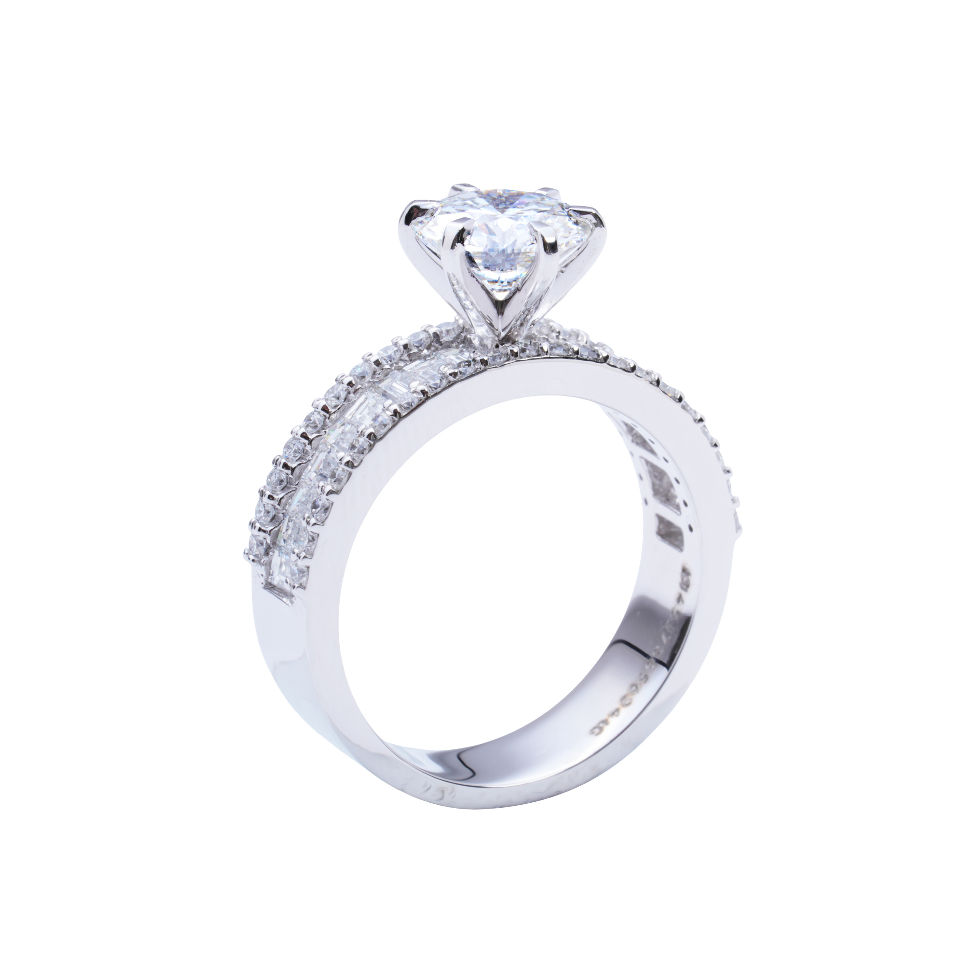 1.5 CT Astral Round Engagement Ring
