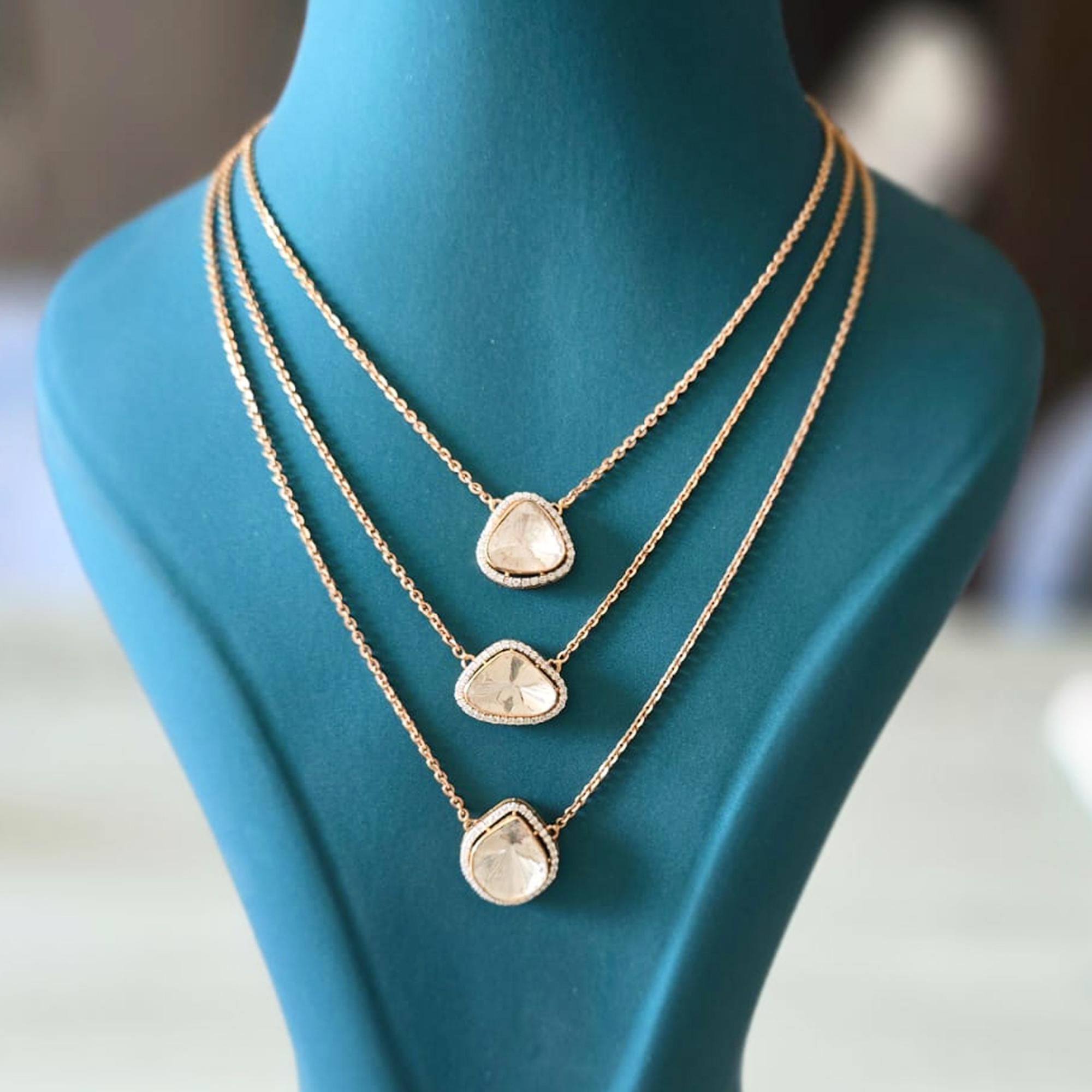 Trilumina Cascade Diamond Necklace