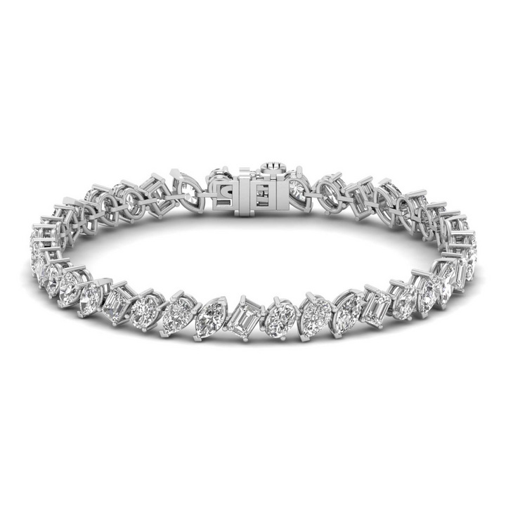 Starlit Elegance Tennis Bracelet