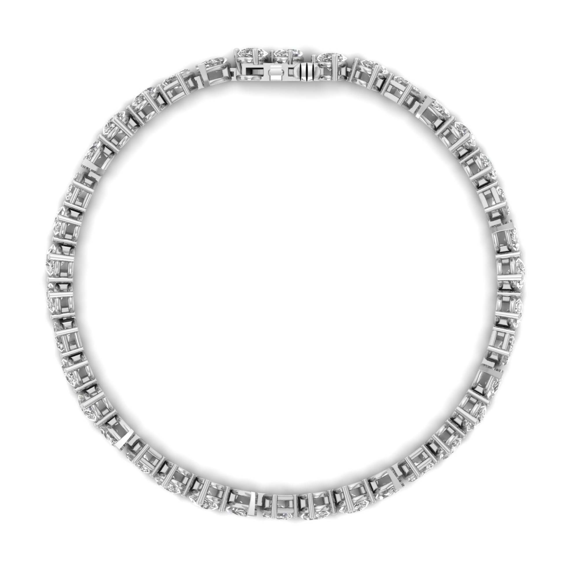 Starlit Elegance Tennis Bracelet