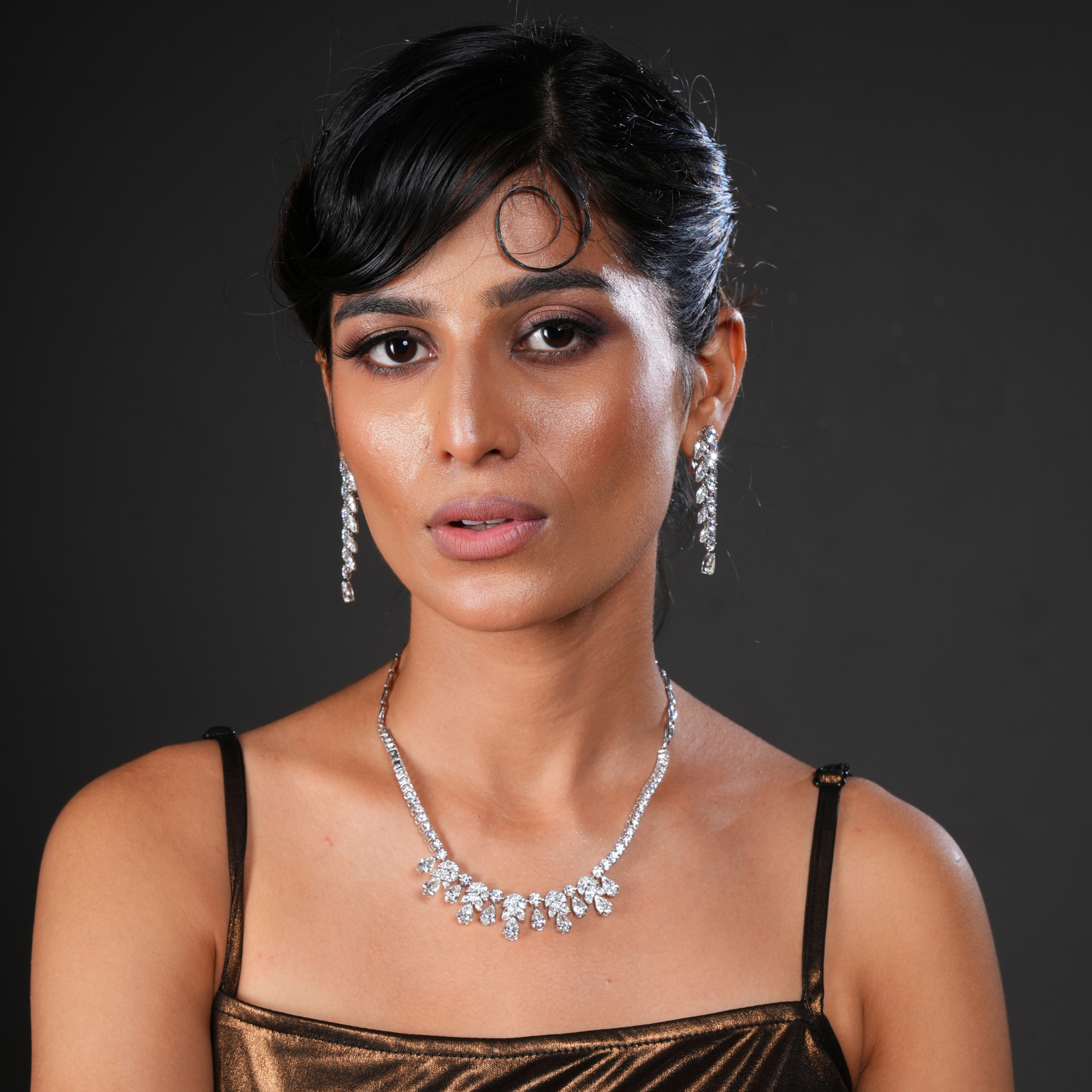 Verdant Charm Diamond Necklace