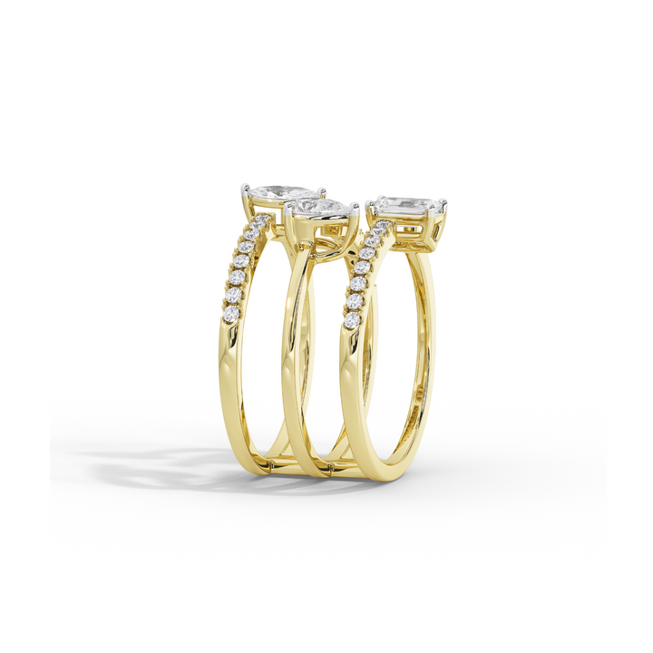 Trium Magna Diamond Ring