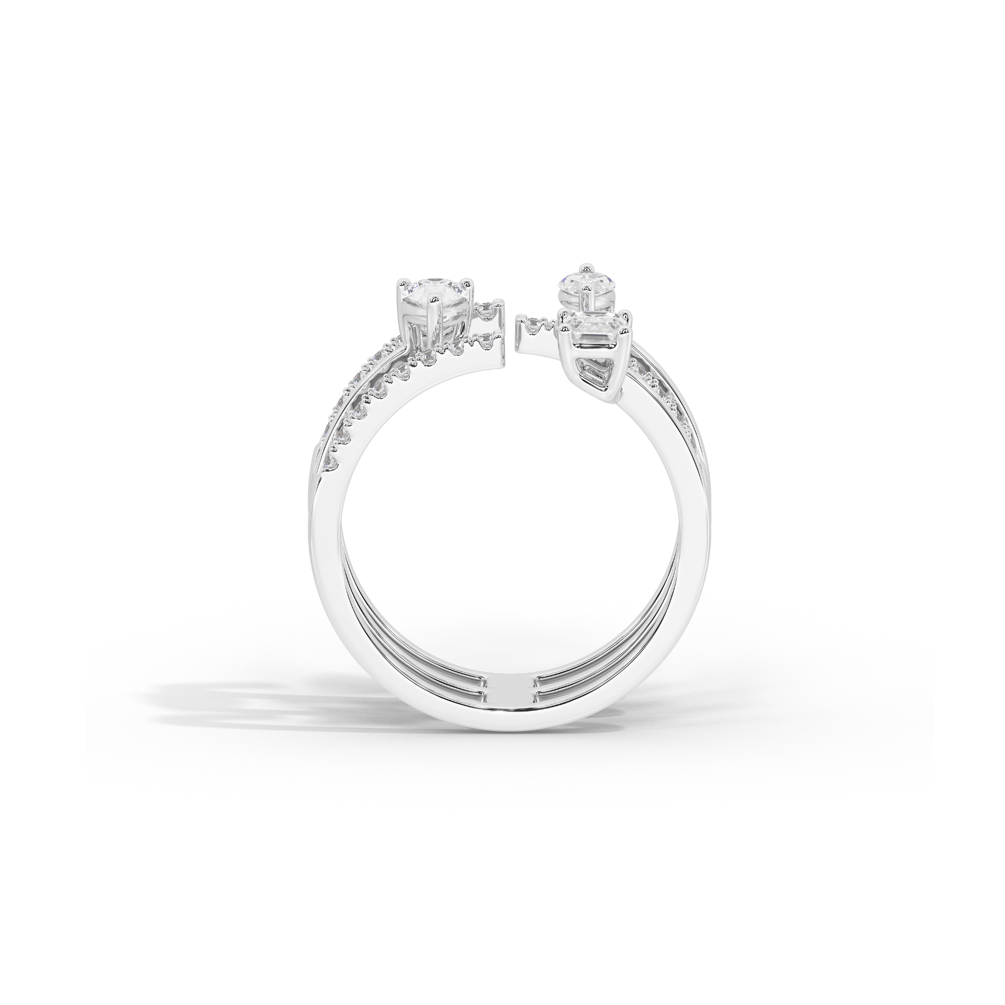 Trium Magna Diamond Ring