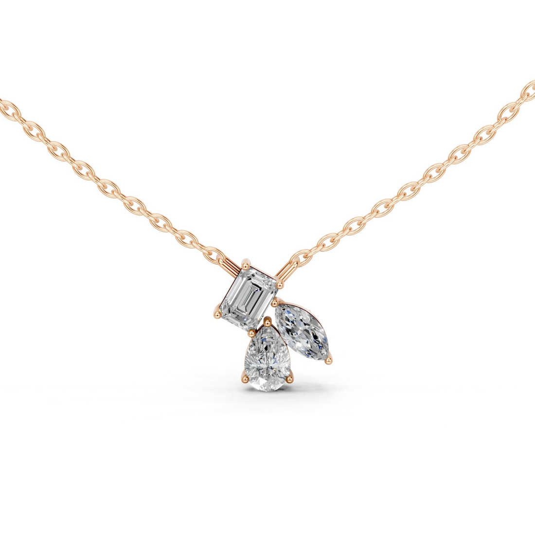 Trio Nova Diamond Pendant