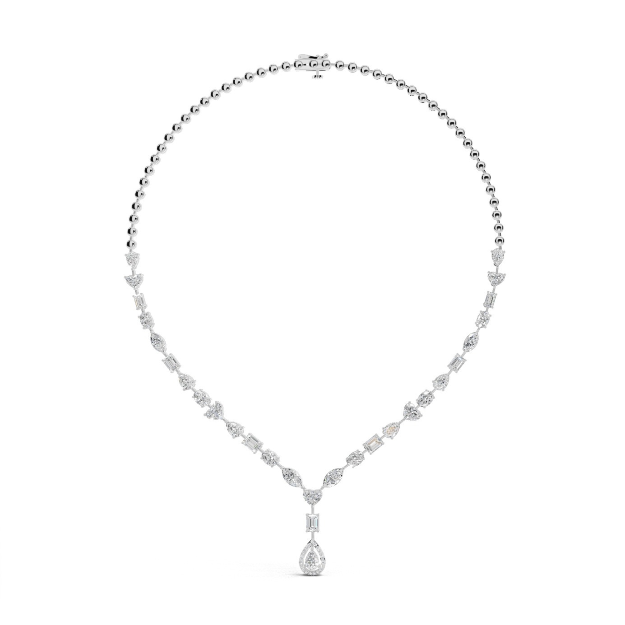 Celestial Medley Diamond Necklace