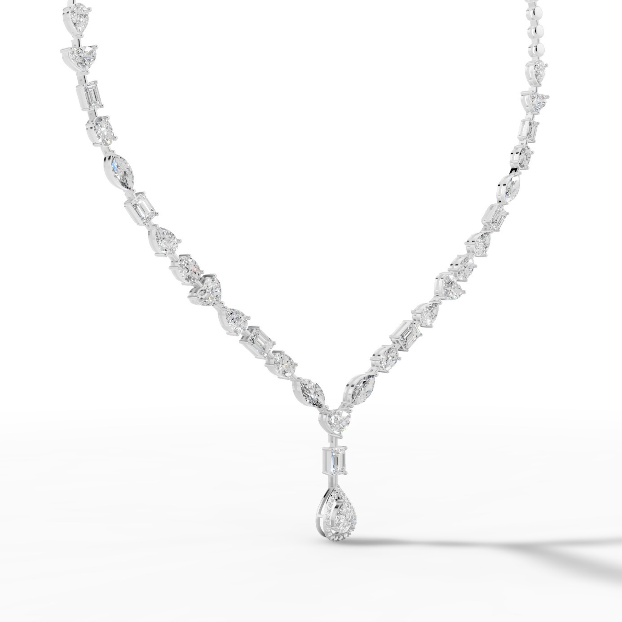 Celestial Medley Diamond Necklace