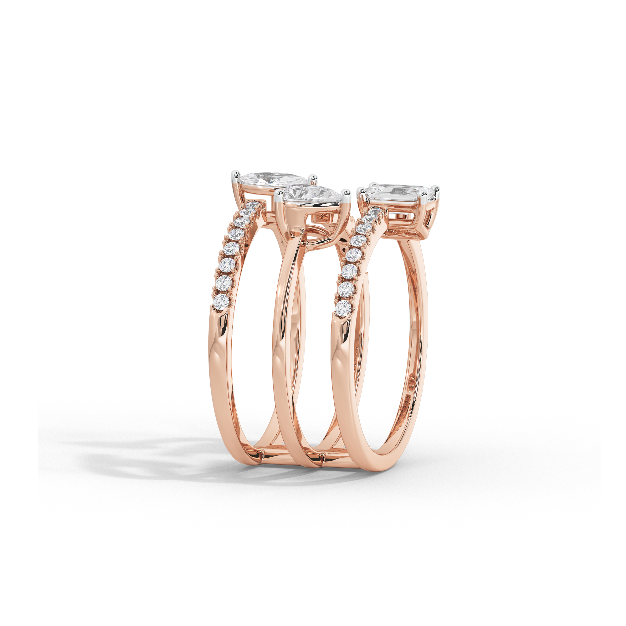 Trium Magna Diamond Ring