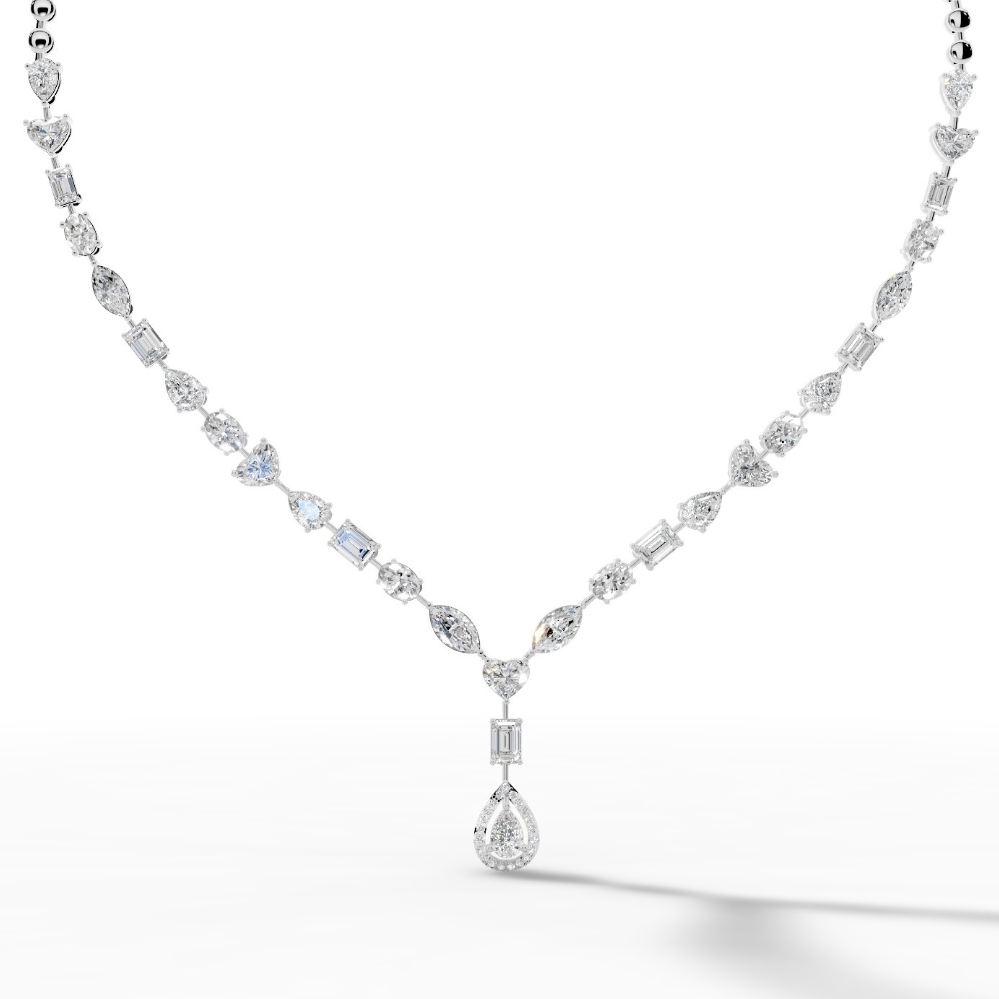 Celestial Medley Diamond Necklace