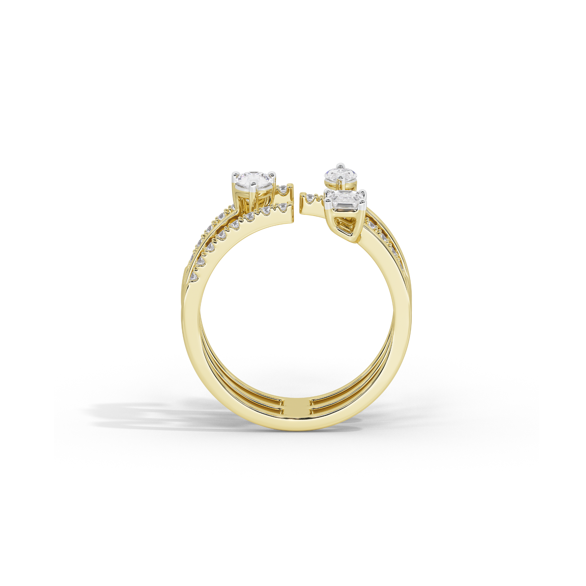 Trium Magna Diamond Ring