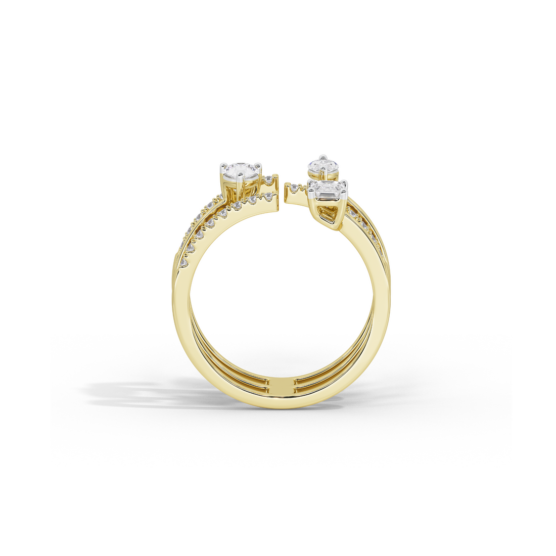 Trium Magna Diamond Ring