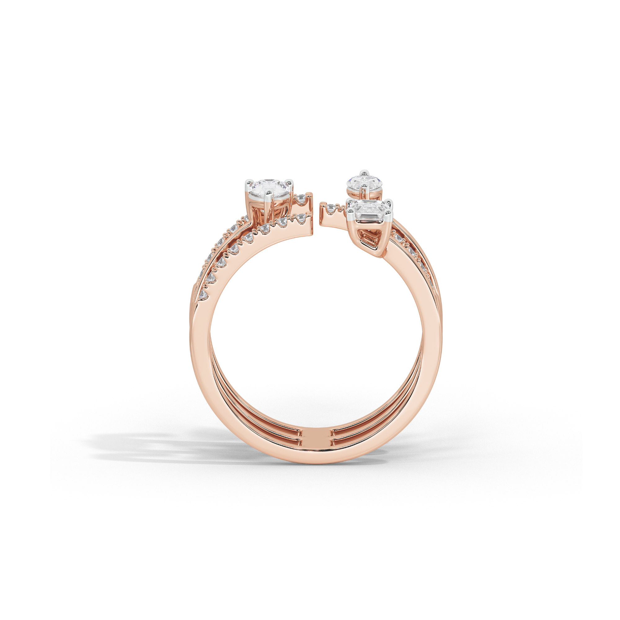 Trium Magna Diamond Ring