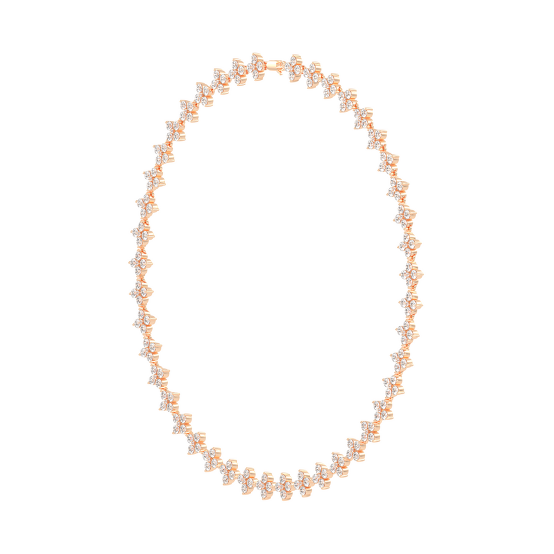 Star-Crossed Diamond Necklace