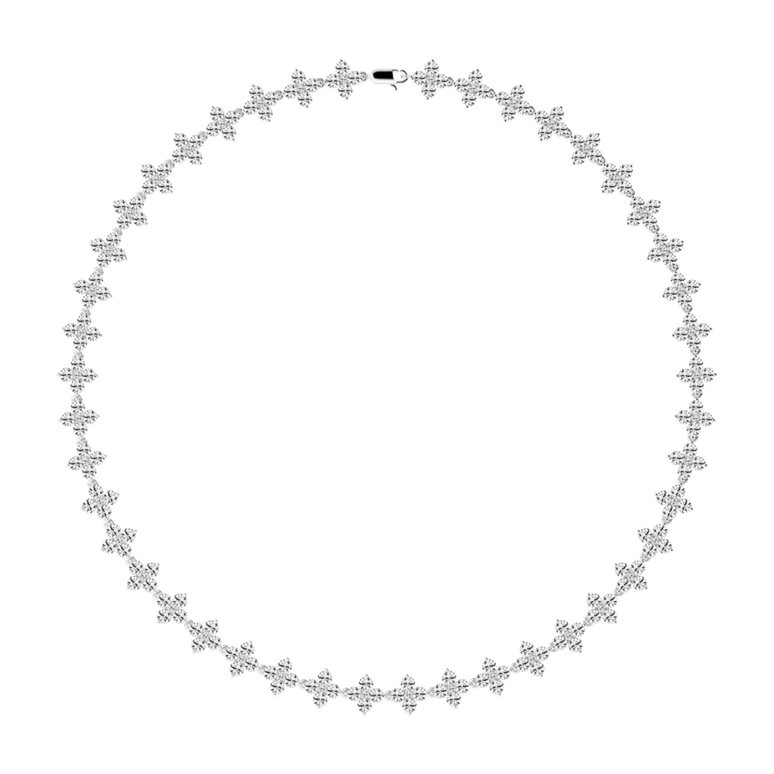 Star-Crossed Diamond Necklace