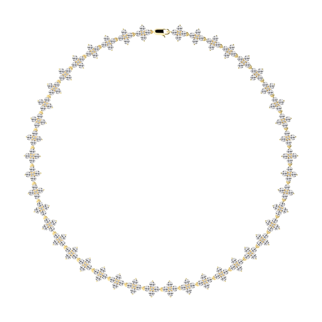 Star-Crossed Diamond Necklace