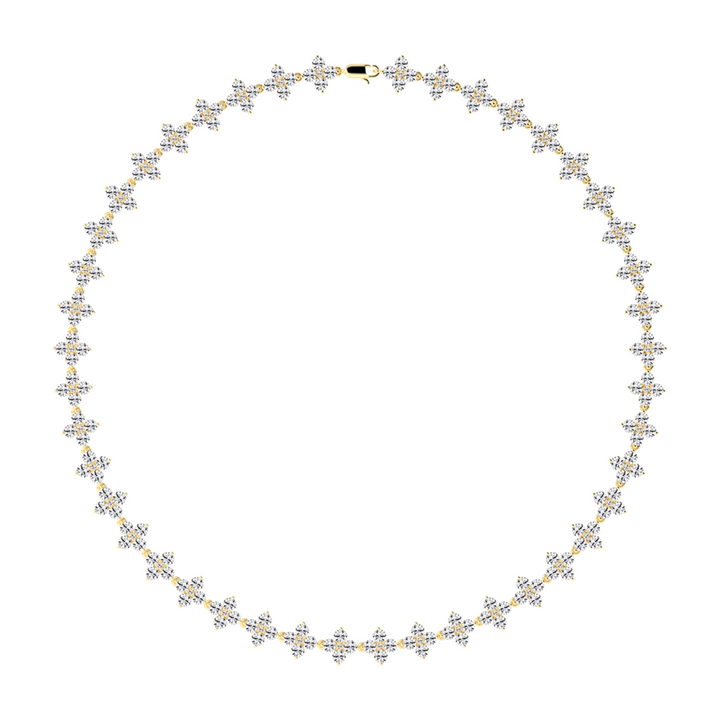 Star-Crossed Diamond Necklace
