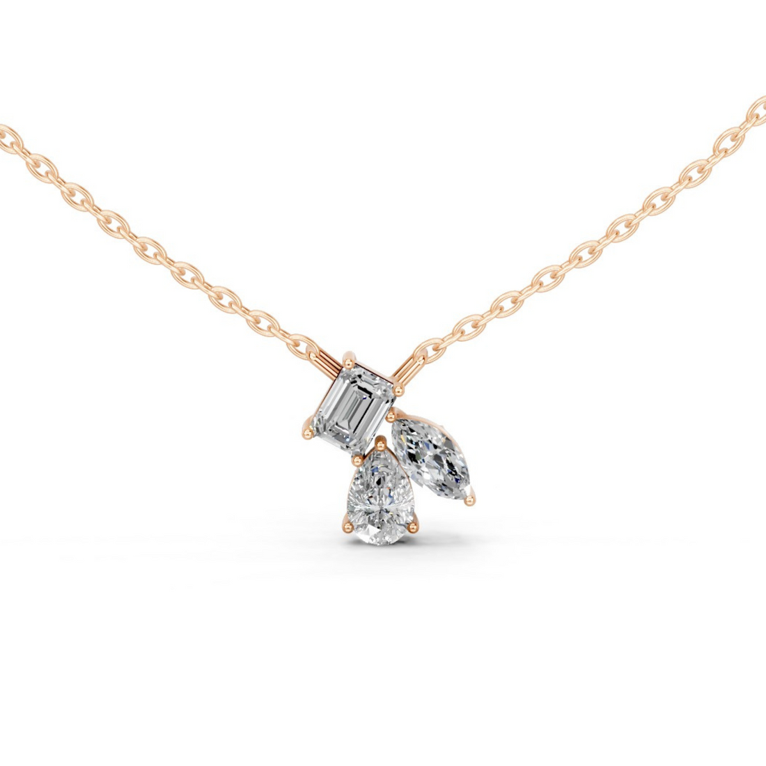 Trio Nova Diamond Pendant