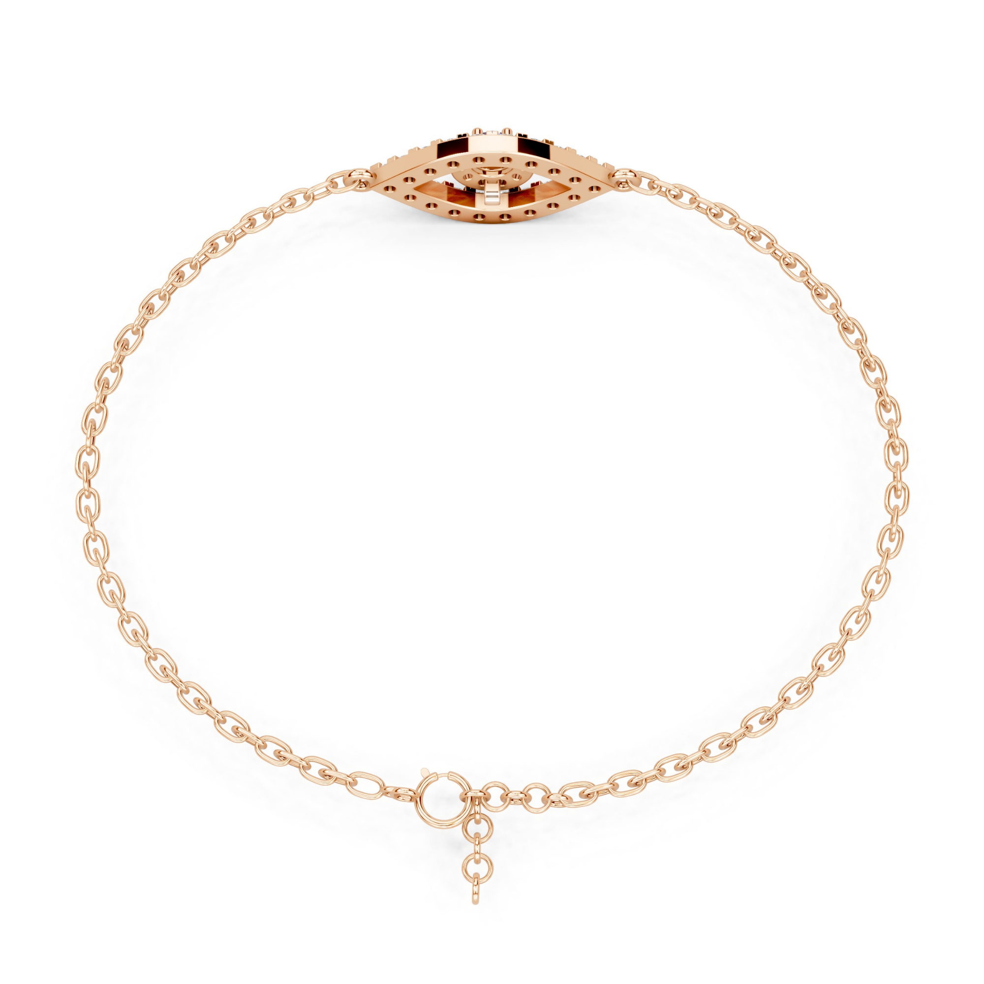 Evil Eye Diamond Bracelet