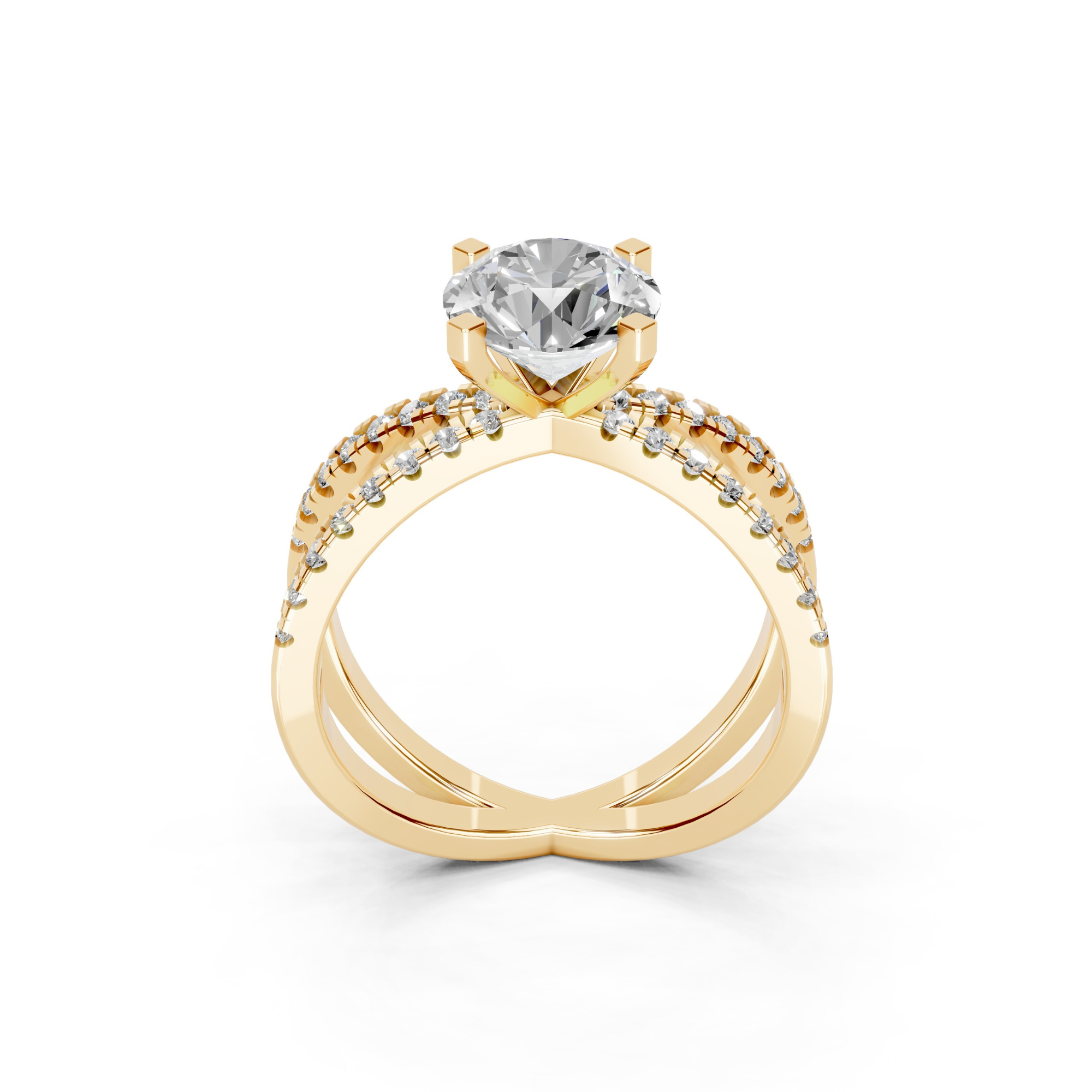 Klarissa Classic Round Diamond Ring