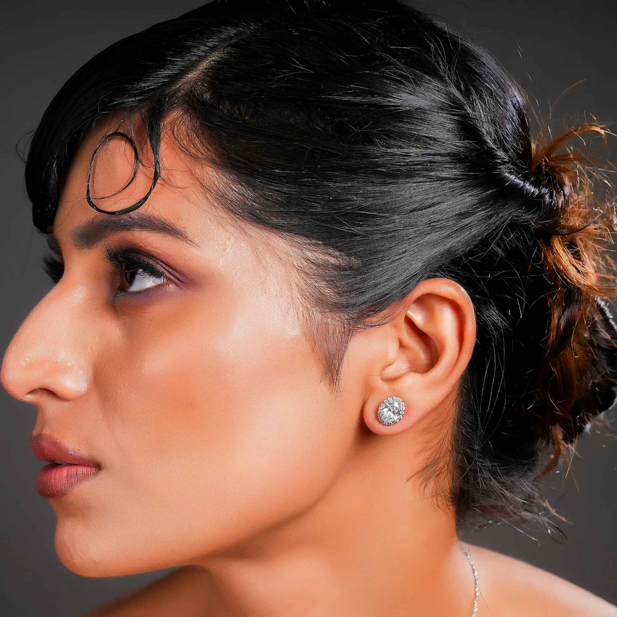 2.4 Carat Luxe Oval Solitaire Studs