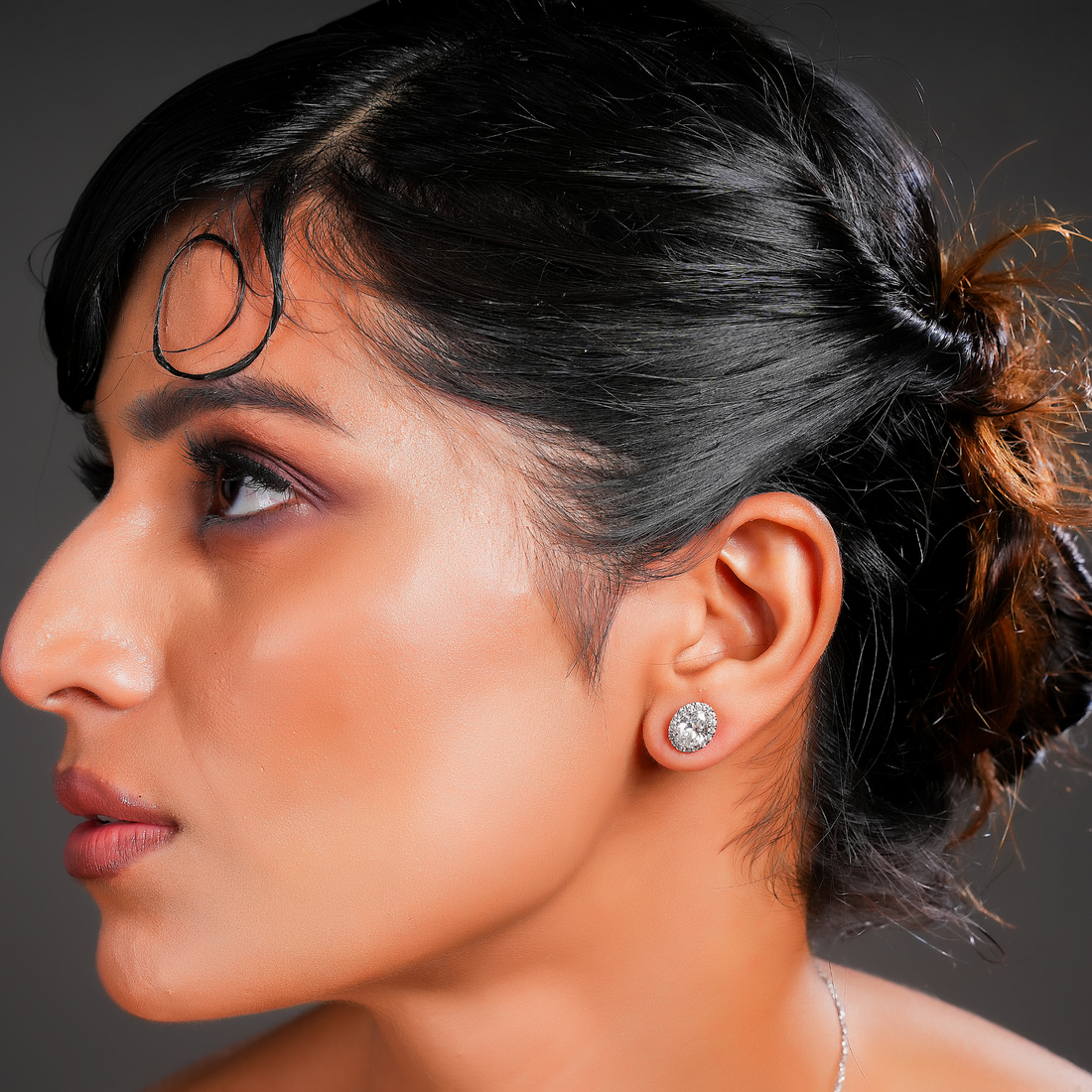 1 CT Luxe Radiant Solitaire Studs