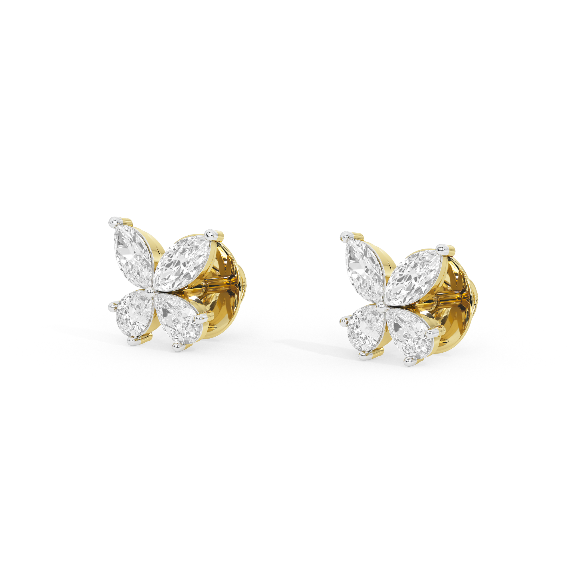 Elysian Butterfly Diamond Earrings