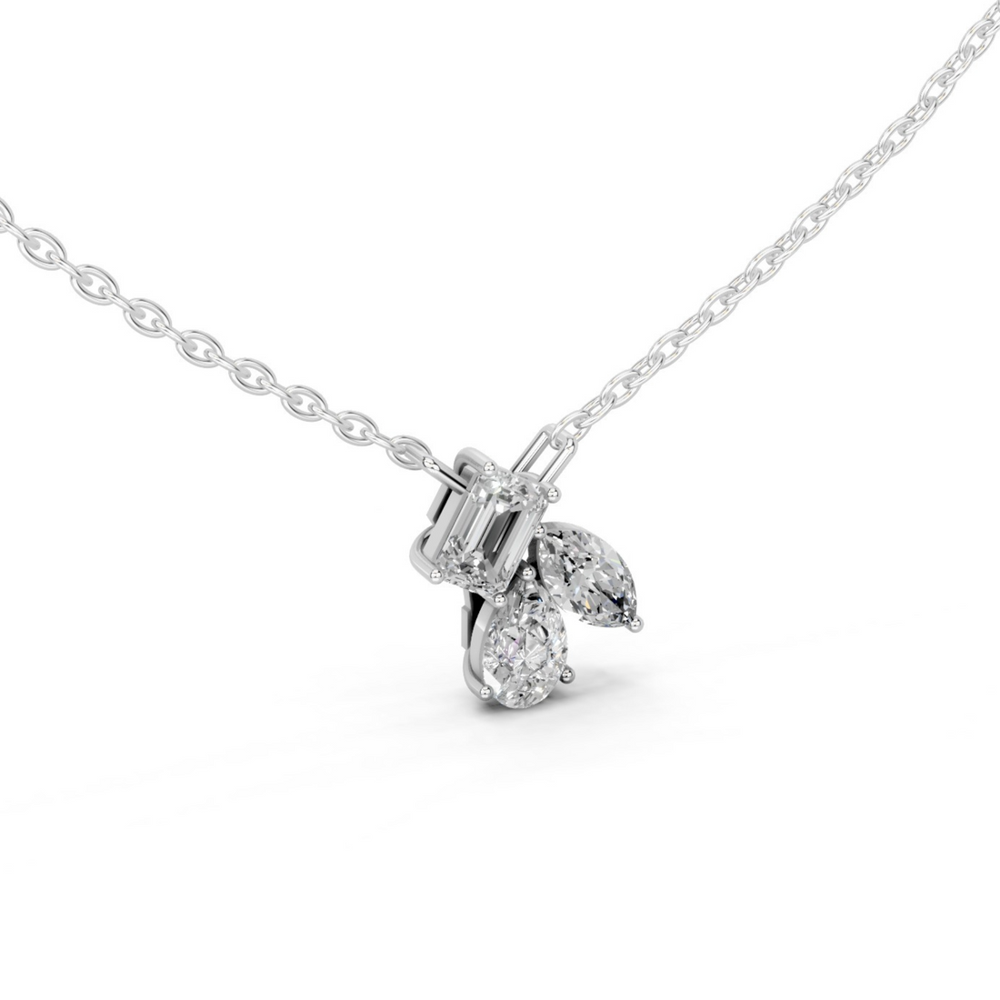 Trio Nova Diamond Pendant