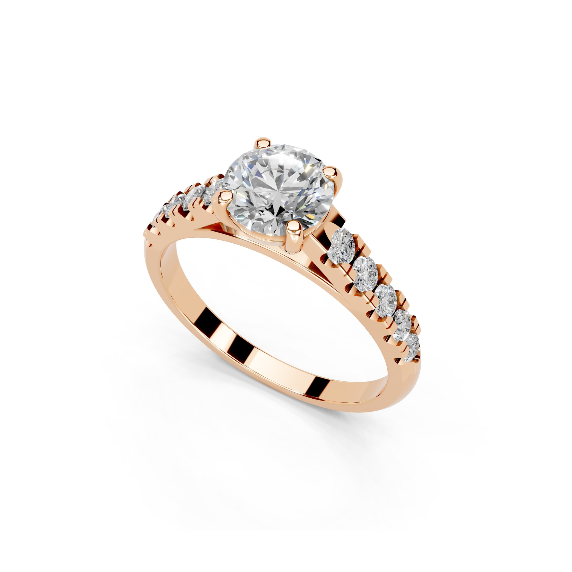 Elara Rose Diamond Ring