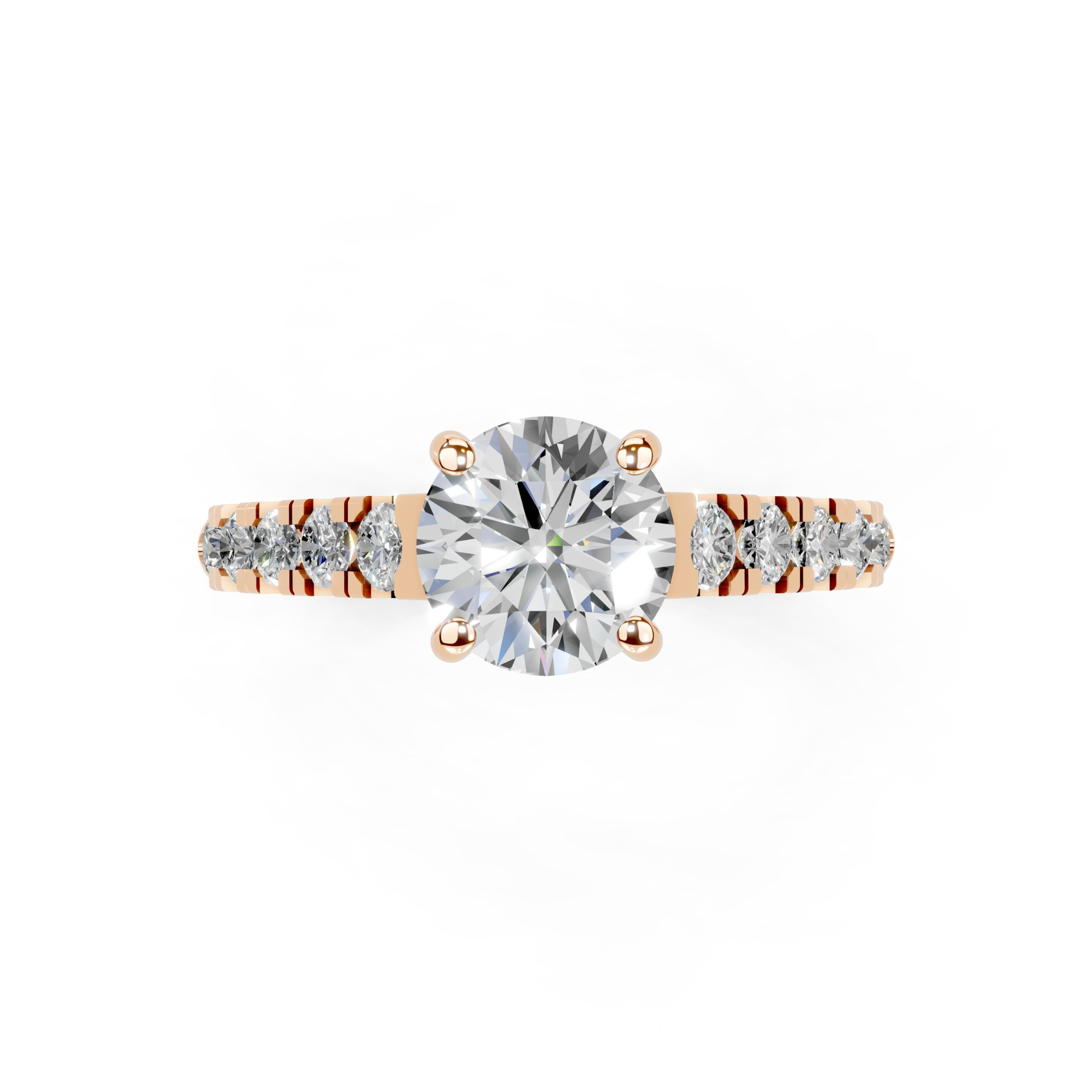 Elara Rose Diamond Ring
