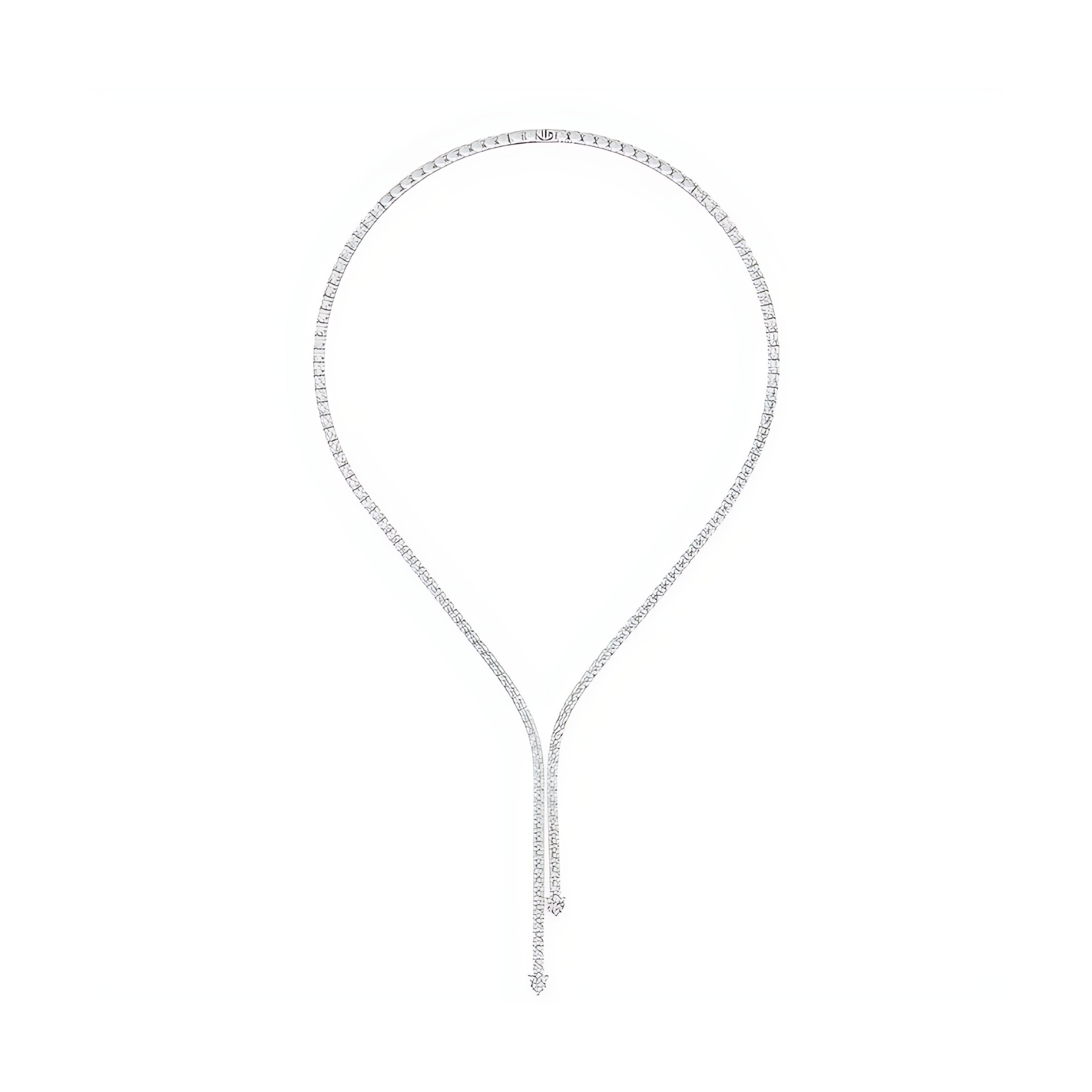 Clarina Drop Diamond Necklace