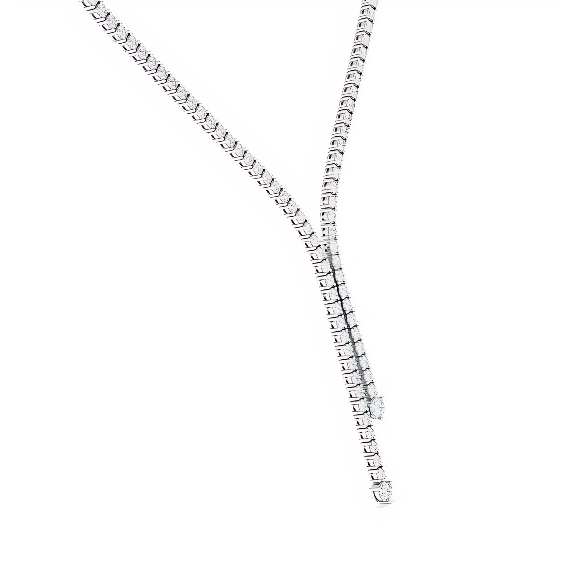Clarina Drop Diamond Necklace