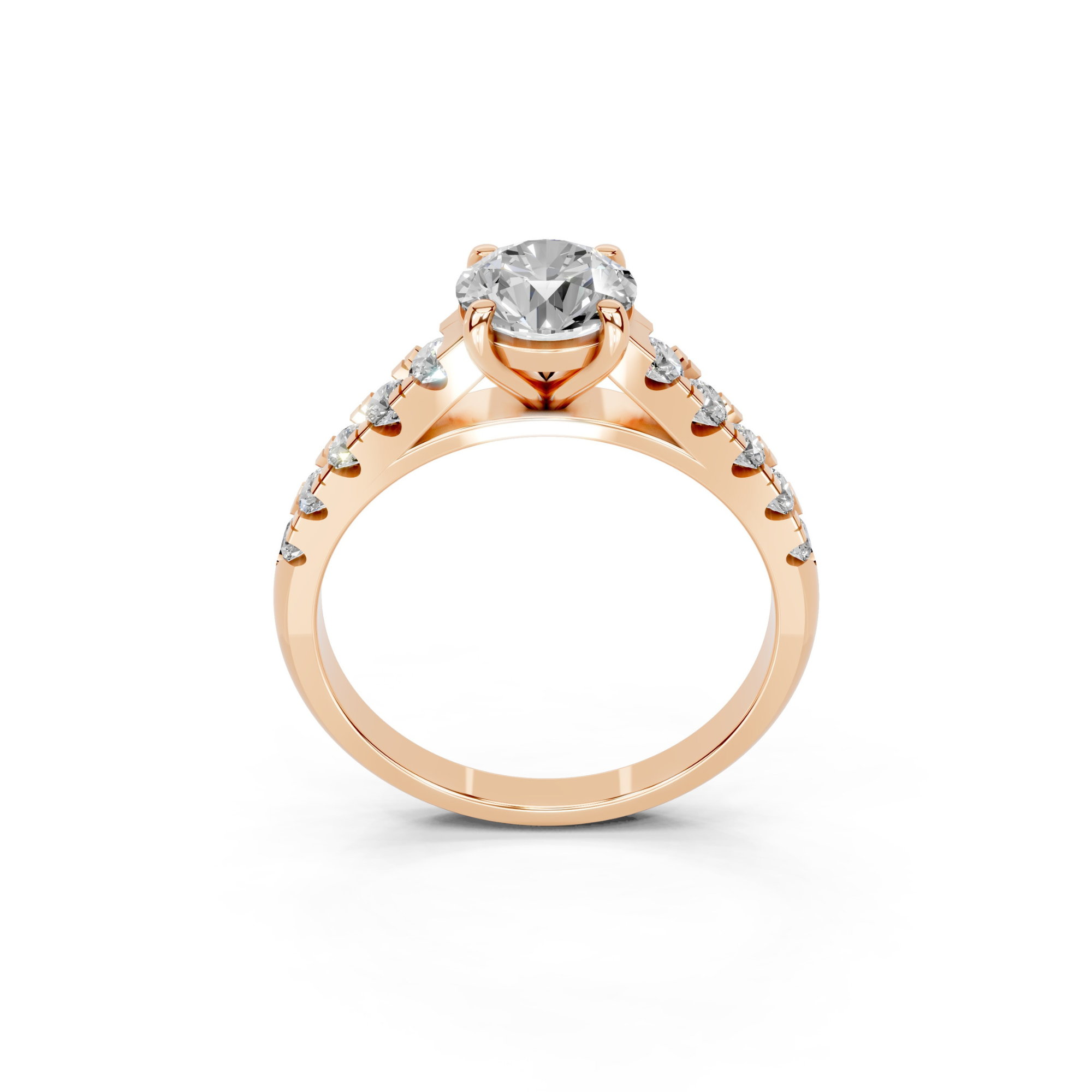 Elara Rose Diamond Ring