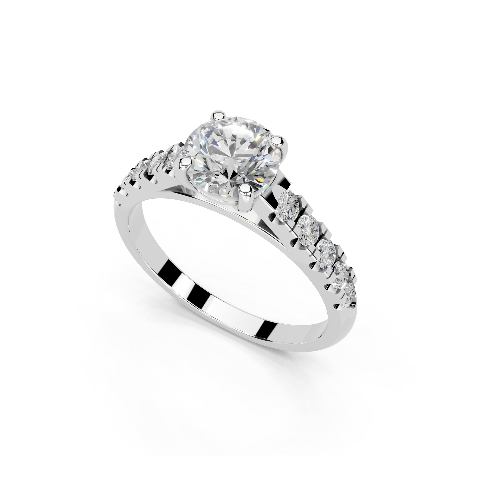 Elara Rose Diamond Ring