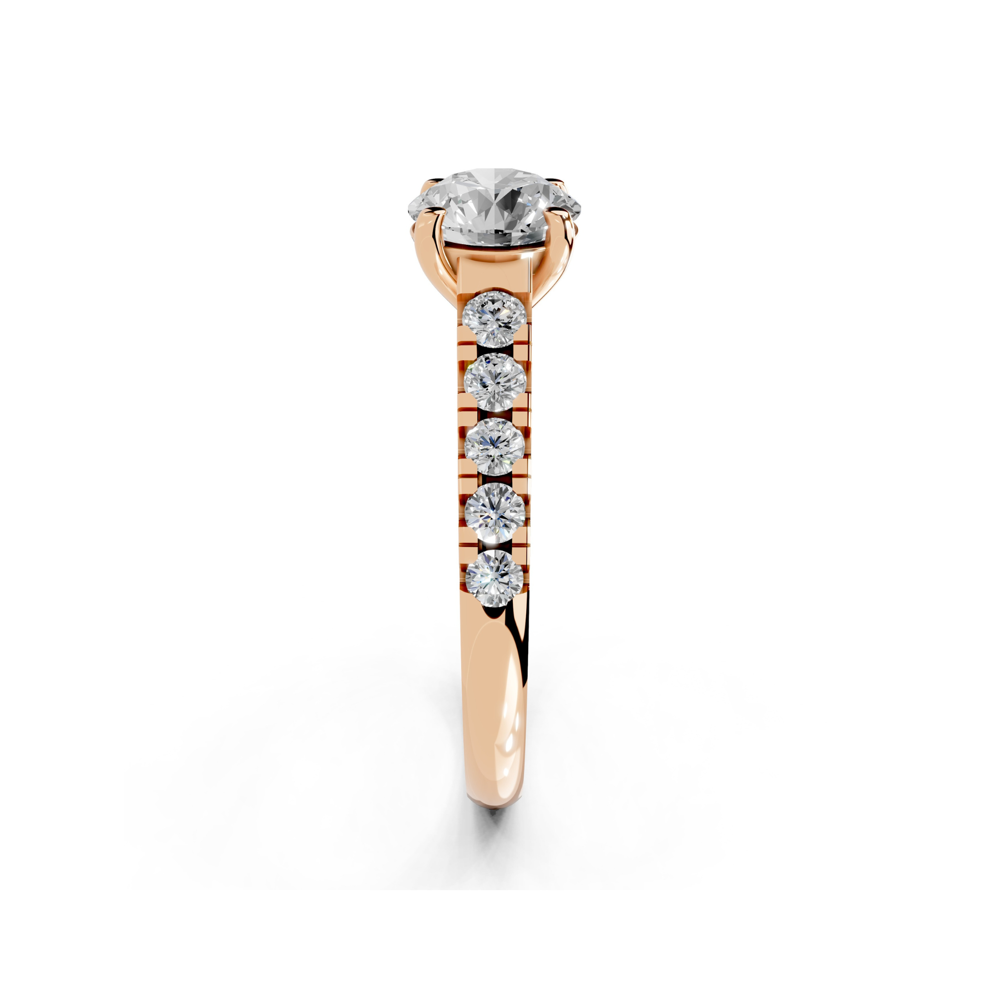 Elara Rose Diamond Ring