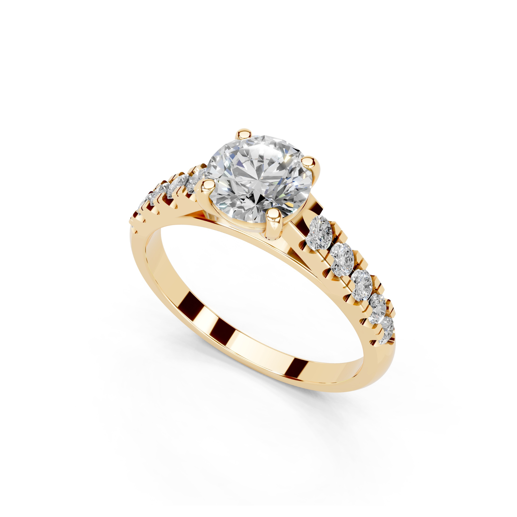 Elara Rose Diamond Ring